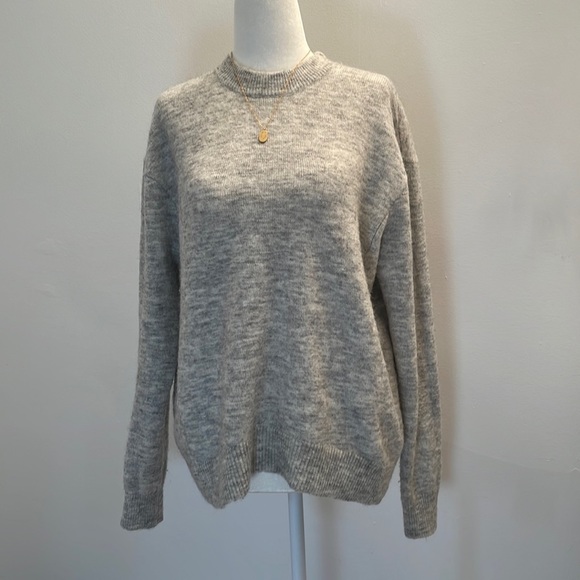 Envii Wool & Alpaca Blend Light Gray Sweater (S/M) - Picture 1 of 11
